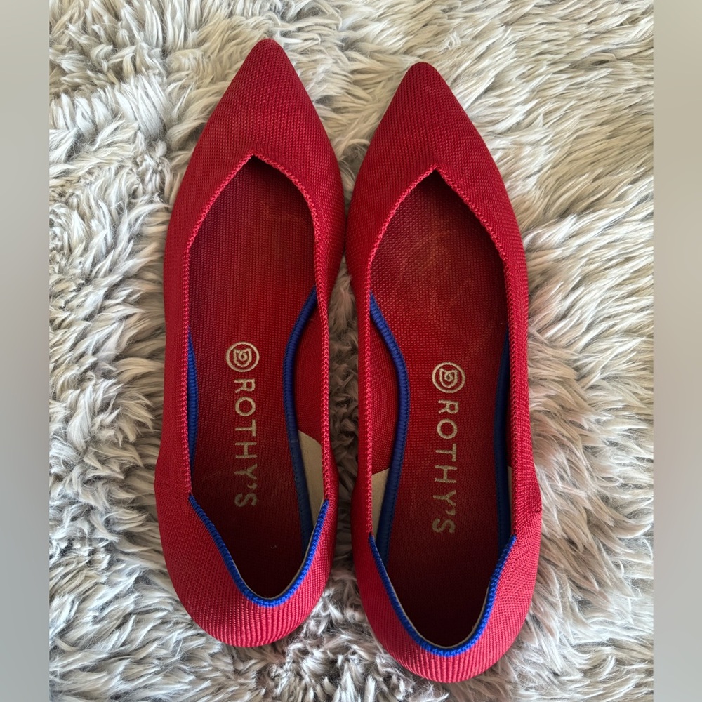 Rothy’s points size 11 red